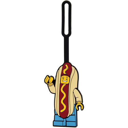 Lego etiketa za torbu: Tip u hot dog kostimu ( 52615 ) Slike