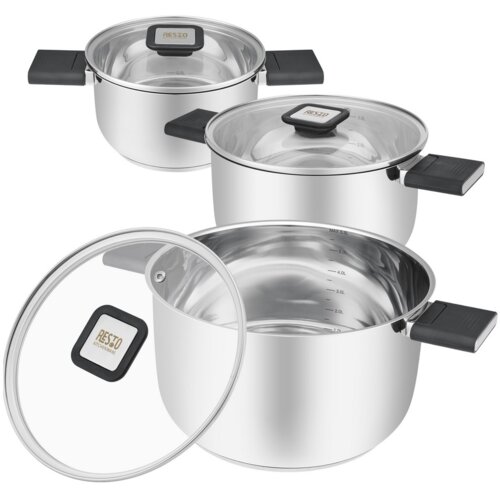 Resto ANSER 92214 set posode lonec s pokrovko 6 kos Slike