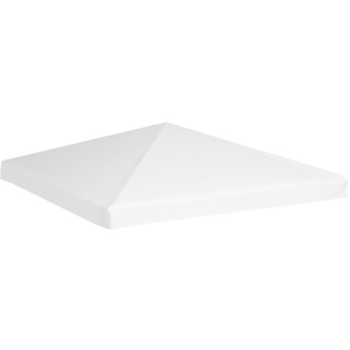 vidaXL Streha za paviljon 270 g/m² 3x3 m bela, (20729325) Cene