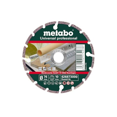 Metabo professional dijamantski rezni disk "up" universal ø76x10mm 626873000 Cene