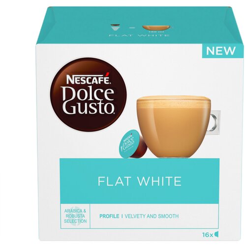 Nescafe dolce gusto flat white 16 kapsula Slike