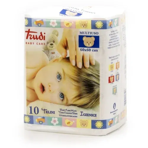 Trudi Baby Care previjalne podloge za enkratno uporabo 60x60 cm 10 kos