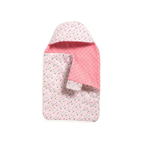 Djeco Pomea – spalna vreča za punčke s cvetličnim potiskom