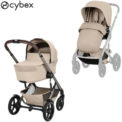 Cybex Gold® dječja kolica talos&trade; s lux sa sklopivom ko&scaron;arom almond beige (taupe frame) Cijene