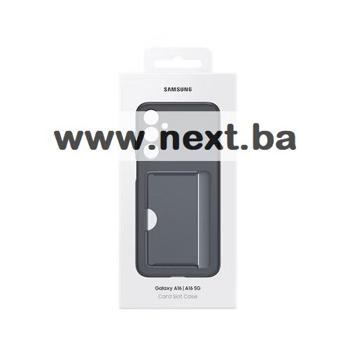 Samsung Galaxy A16 5G Card Slot Case Black Slike