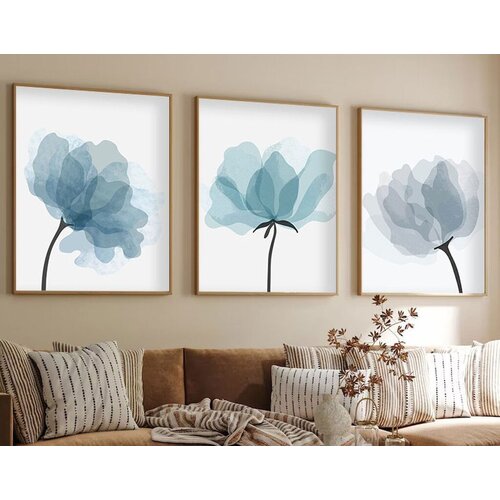 Wallity dekorativna slika Huhu206, 35x50cm, 3 dela Slike