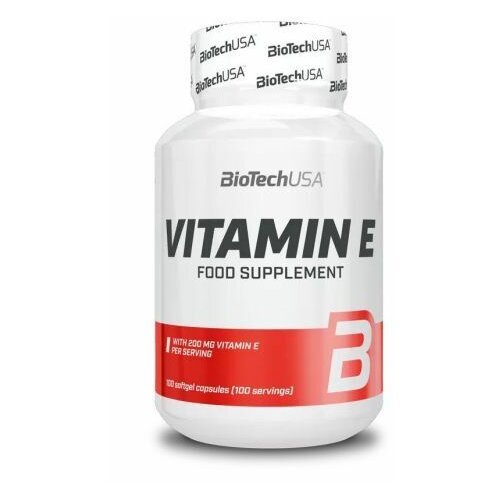 Biotechusa vitamin e 400 mg, 100 gel kapsula Slike