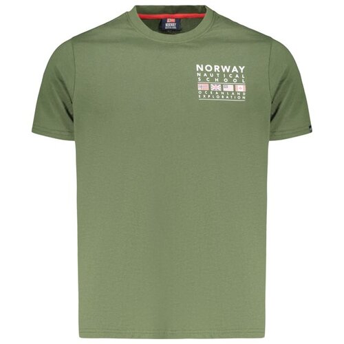 Norway 1963 mu&amp;scaron;ka majica kratkih rukava zelena Slike