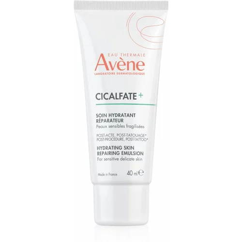Avene Cicalfate+ Hydrating Skin Repairing Emulsion obnovitvena emulzija za nego obraza po dermatoloških posegih 40 ml unisex