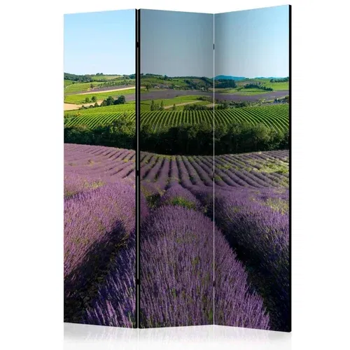  Paravan u 3 dijela - Lavender fields [Room Dividers] 135x172
