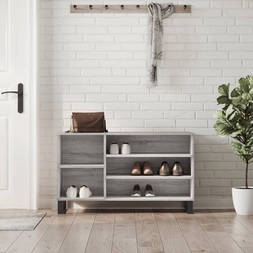 vidaXL Ormarić za cipele boja hrasta 102x36x60 cm konstruirano drvo Cijene