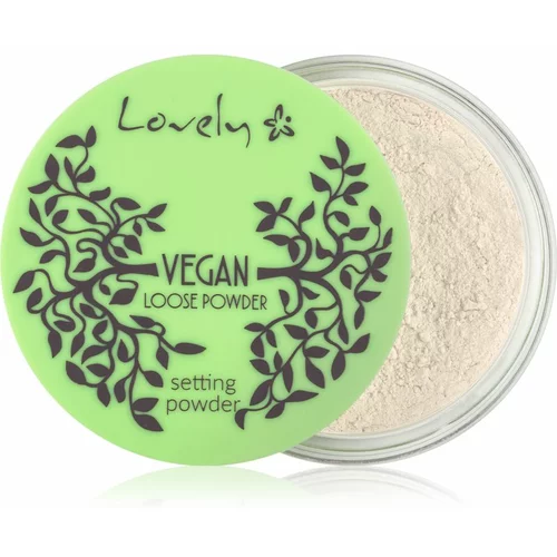 Lovely Vegan Loose Powder transparentni puder