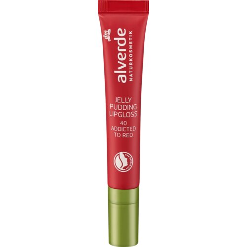 Alverde Naturkosmetik Jelly Pudding sjaj za usne &amp;ndash; 40 Addicted To Red 10 ml Slike