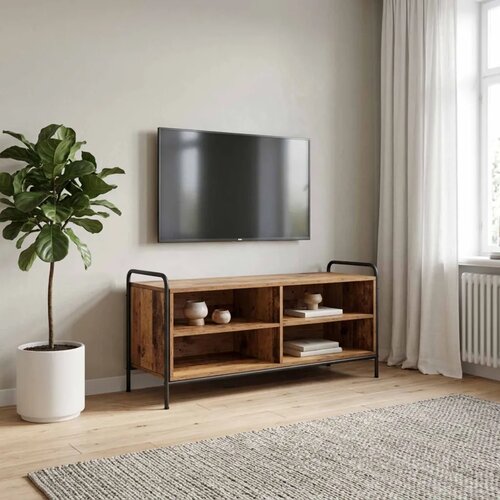  TV ormar 140 x 39 5 x 50 cm Staro drvo Konstruirano drvo - Staro drvo 100 x 39 5 x 50 cm Slike