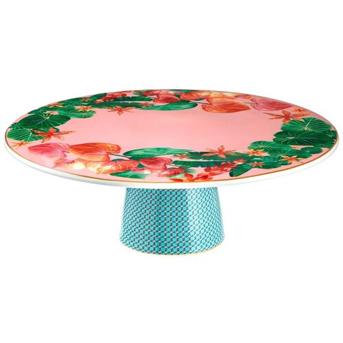 Maxwell williams Krožnik s podstavkom Tropicana 28cm / roza / porcelan, (5000200242) Cene
