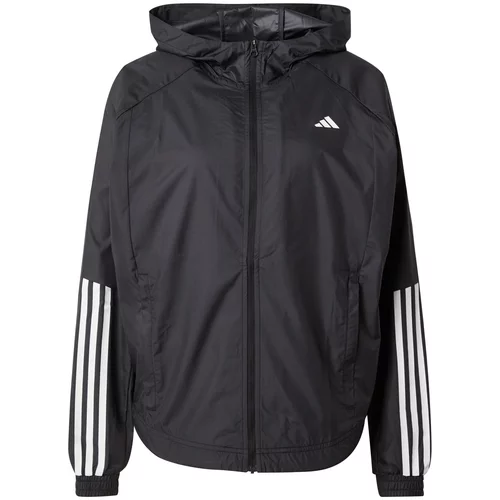 Adidas Sportska jakna 'HYGLM' crna / bijela