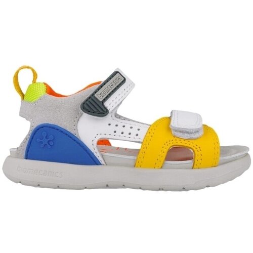 Biomecanics Sandali & Odprti čevlji Kids Sandals 252218-C - Blanco/Amarillo Modra Cene