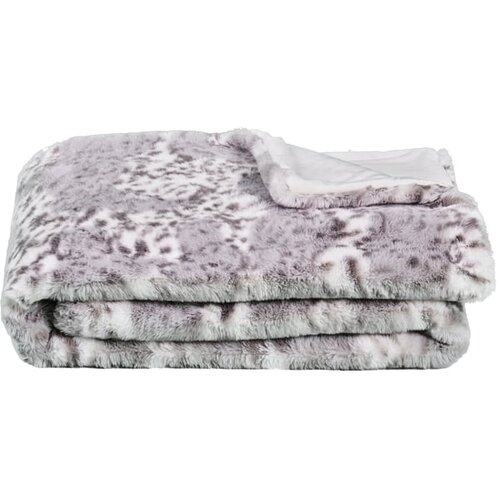 Star Home Odeja iz umetnega krzna Snežni leopard Slike