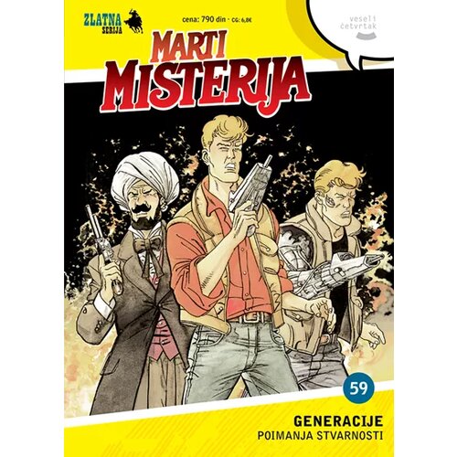 Veseli četvrtak Grupa autora - Zlatna serija 59 kor A-Marti Misterija Cene