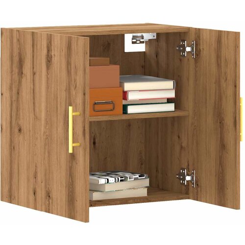 VidaXL Stenska omarica artisan hrast 60x31x60 cm inženirski les Slike