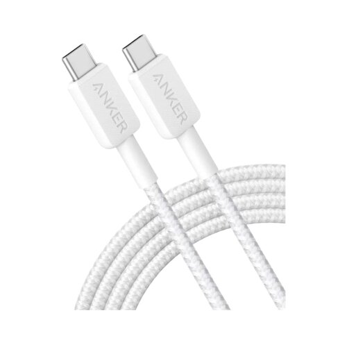 Anker 322 TypeC na TypeC kabl pleteni 1.8m BELI Slike