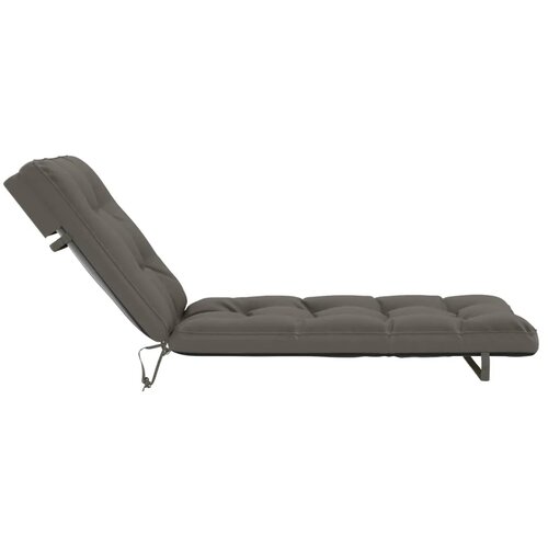  Jastučić za ležaljku VIANEN 100% poliester Siva 200 x 70 x 8 cm - Siva 200 x 70 x 8 cm Slike