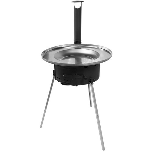  Kotel s stojalom (premer: 56,6 cm, iz nerjavnega jekla, snemljive noge) Slike