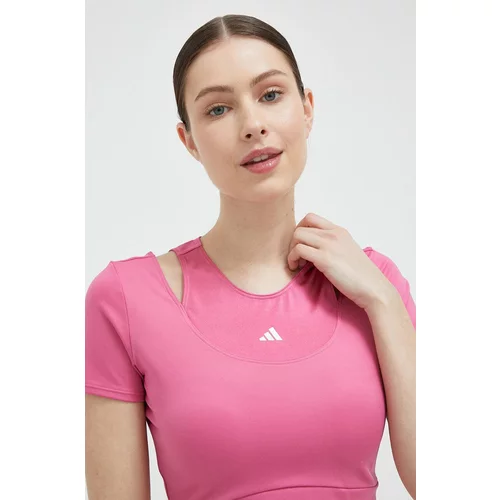 Adidas Kratka majica za vadbo HIIT roza barva