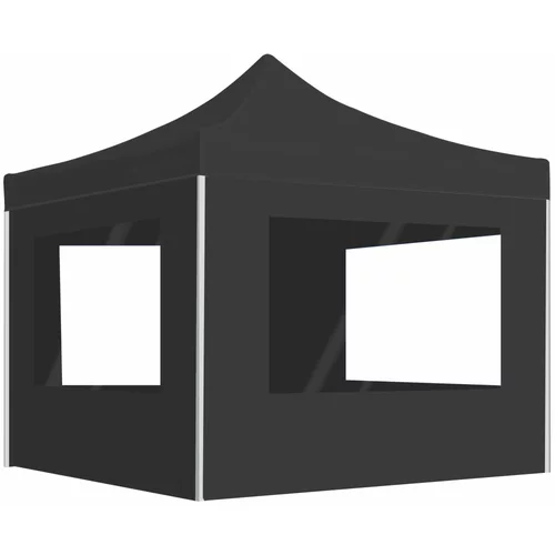  Profesionalni sklopivi šator za zabave 3 x 3 m antracit