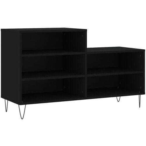Maison Chic Omarica za obutev - Kopa za čevlje črna 102x36x60 cm inženirski les, (21777385) Slike