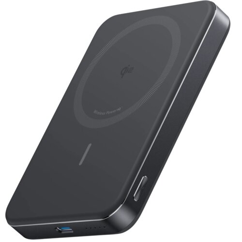 Anker MagGo Power Bank 10000mAh Magnetic Wireless Black (A1664H11) Cene