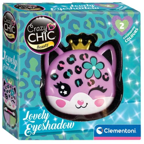 Clementoni Crazy Chic: Senčilo za oči in aplikator v &scaron;katli v obliki leoparda - Cene