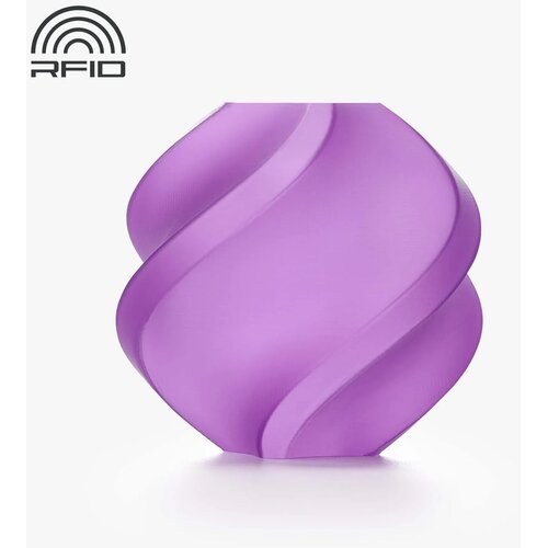 Bambu Lab PLA Translucent Purple - tuljava Slike