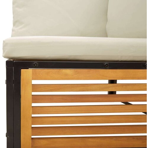 VidaXL 6-dijelna set vrtnih sofa s jastucima masivno bagremovo drvo Slike
