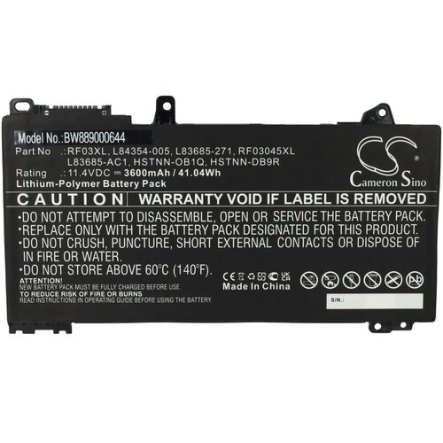  Baterija za HP Pavilion X360 14 / ProBook 455 G7, RF03XL, 3600 mAh Cene