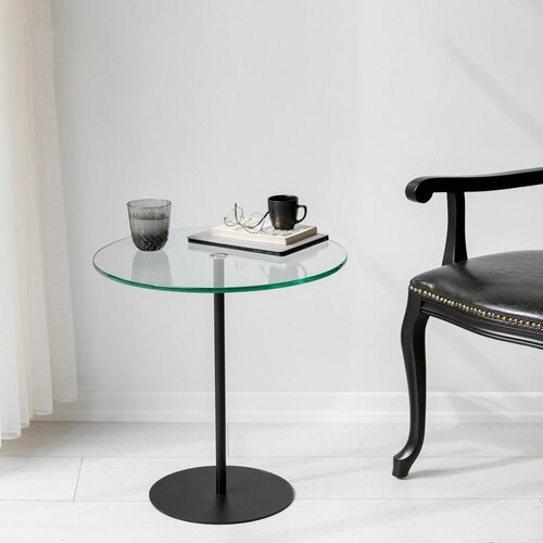 Woody Fashion Chill-Out - Black Black Side Table Slike
