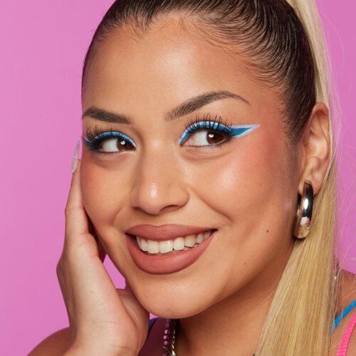 NYX Professional Makeup Vivid Brights črtalo za oči v živih barvah 2 ml Odtenek 06 blue thang Slike