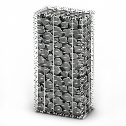 vidaXL Gabion košara s pokrovi pocinkana žica 100 x 50 x 30 cm Cene