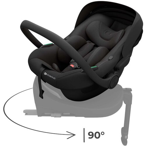 Kinderkraft AUTO SEDI&amp;Scaron;TE I-LITE 40-86CM GRAPHITE BLACK Slike