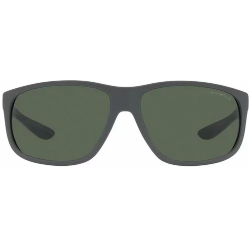 Emporio Armani Sončna očala moški, črna barva