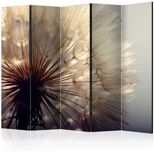  Paravan u 5 dijelova - Dandelion Kiss II [Room Dividers] 225x172