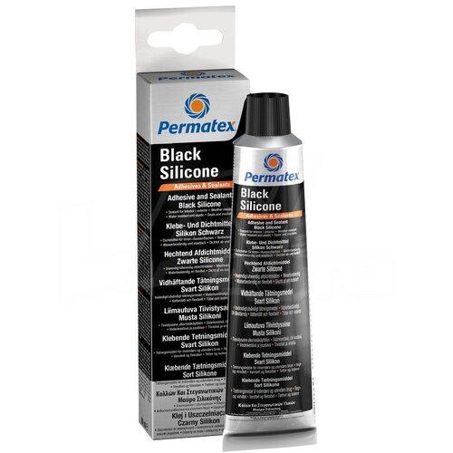  PERMATEX RTV silikonski hermetik crni 80 ml Slike