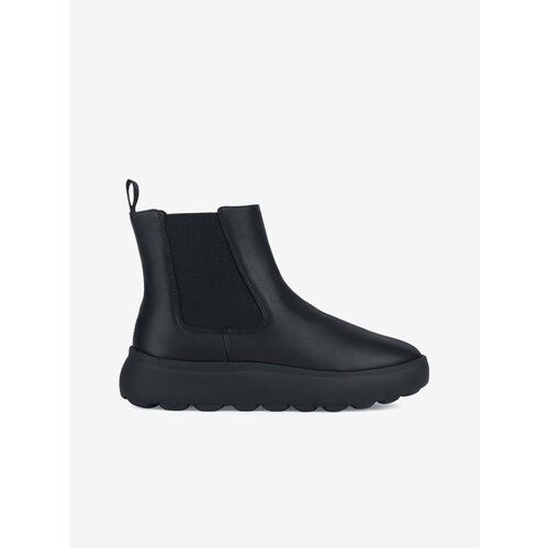 Geox Black Women&amp;#039;s Leather Ankle Boots Spherica - Women Slike