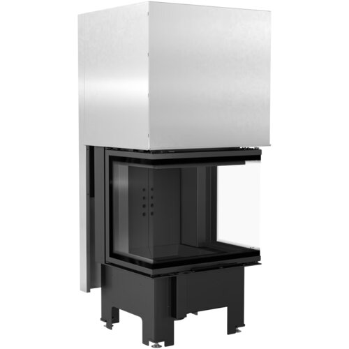 Kratki vgradni kamin NBC/600/400/BLACK Cene