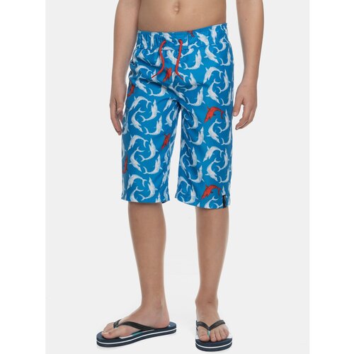 SAM73 Blue Boys Patterned Swimwear SAM 73 - Boys Cene