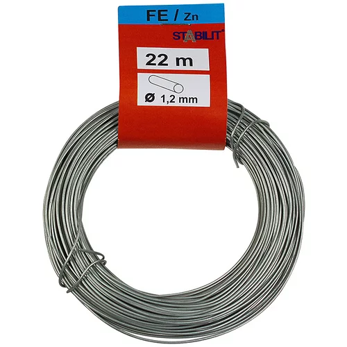 STABILIT željezna žica (Ø x D: 1,2 mm x 22 m, Pocinčano)