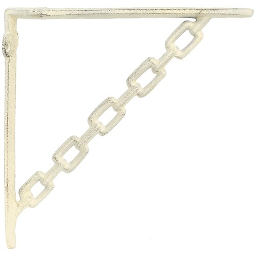 Nosači za zidne police 12 kom. Antič White 14.5 x 14.5 x 3 cm Slike