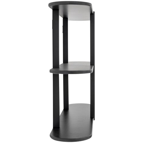 Bloomingville Črna večnivojska polica 80 cm Vicente &amp;ndash; Slike