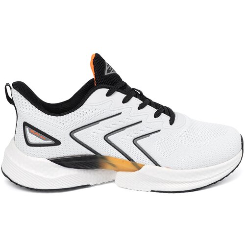 VICO Black and white sneakers with orange element Cijene