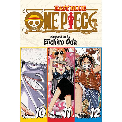 VIZ Media Eiichiro Oda - One Piece, Vol. 4 (3-In-1 Edition, Vol. 10, 11 & 12) Cene